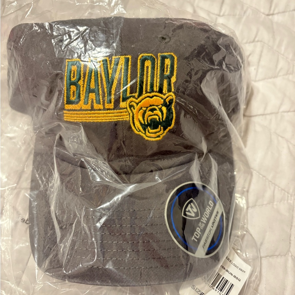 NEW Baylor Bears Grey Cap